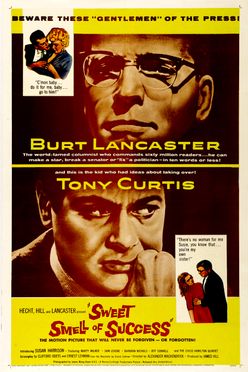 A poster from Sweet Smell of Success (1957)