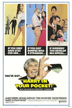 A poster from Harry in Your Pocket (1973)
