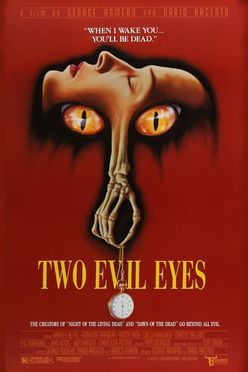 A poster from Two Evil Eyes (1990)