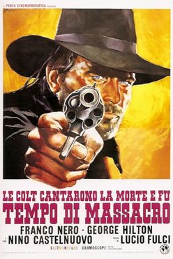 A poster from Massacre Time (1966)