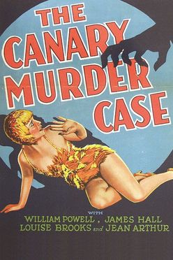 A poster from The Canary Murder Case (1929)