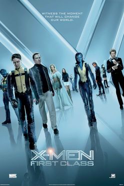 A poster from X-Men: First Class (2011)