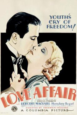 A poster from Love Affair (1932)