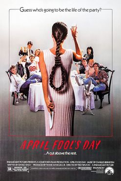 A poster from April Fool's Day (1986)