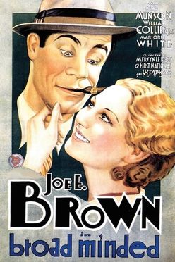 A poster from Broadminded (1931)