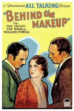 A poster from Behind the Make-Up (1930)