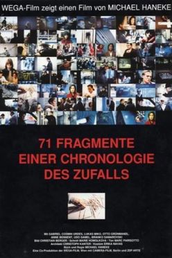A poster from 71 Fragments of a Chronology of Chance (1994)