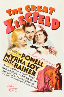 A poster from The Great Ziegfeld (1936)