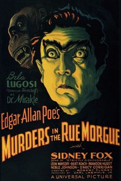 A poster from Murders in the Rue Morgue (1932)