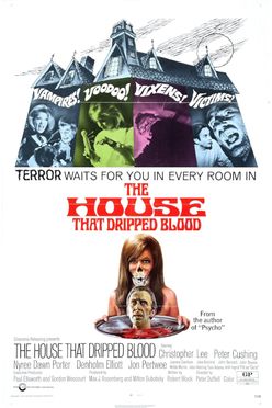 A poster from The House That Dripped Blood (1971)