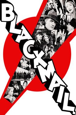 A poster from Blackmail (1929)