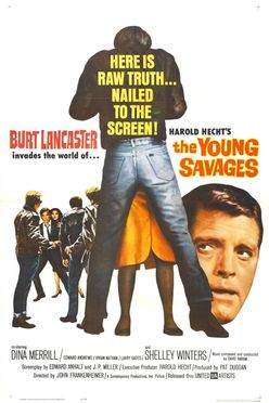 A poster from The Young Savages (1961)