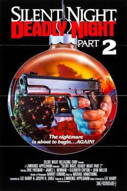 A poster from Silent Night, Deadly Night Part 2 (1987)