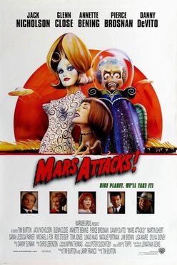 A poster from Mars Attacks! (1996)