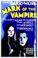 A poster from Mark of the Vampire (1935)