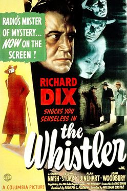 A poster from The Whistler (1944)