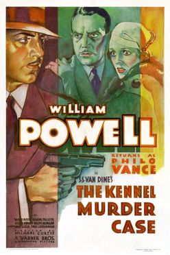 A poster from The Kennel Murder Case (1933)