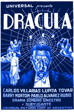 A poster from Drácula (1931)