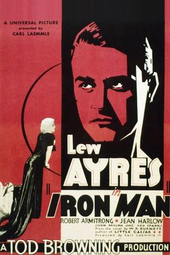 A poster from Iron Man (1931)