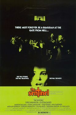 A poster from The Sentinel (1977)
