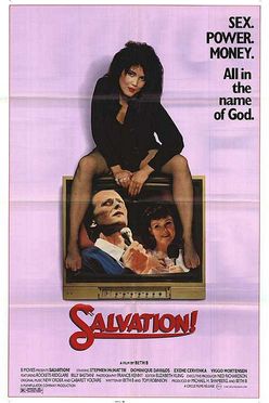 A poster from Salvation! (1987)