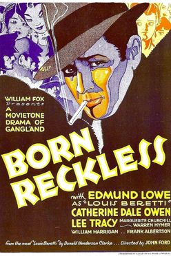 A poster from Born Reckless (1930)