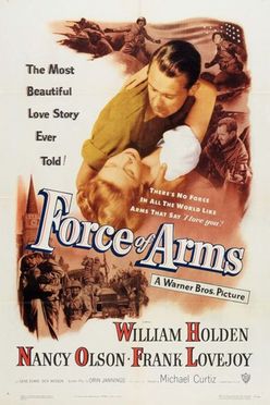 A poster from Force of Arms (1951)