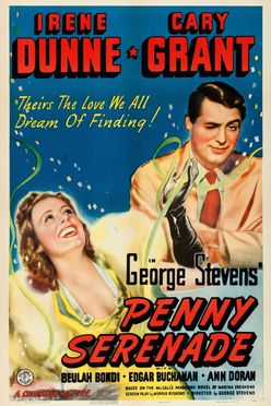 A poster from Penny Serenade (1941)