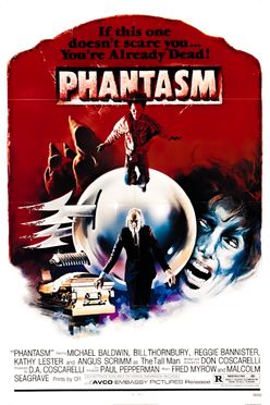 A poster from Phantasm (1979)