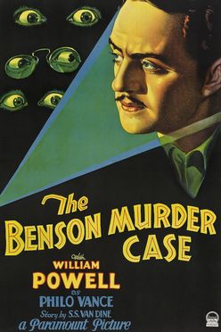 A poster from The Benson Murder Case (1930)