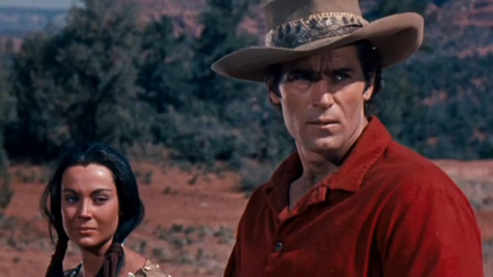 A still from Yellowstone Kelly (1959)