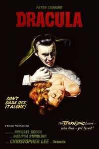 A poster from Horror of Dracula (1958)