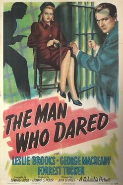 A poster from The Man Who Dared (1946)