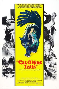 A poster from The Cat o' Nine Tails (1971)
